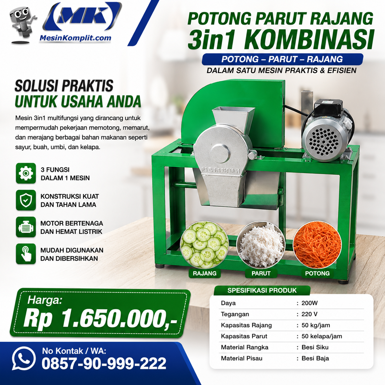 Potong Sayur 3in1 (MSK-04...
